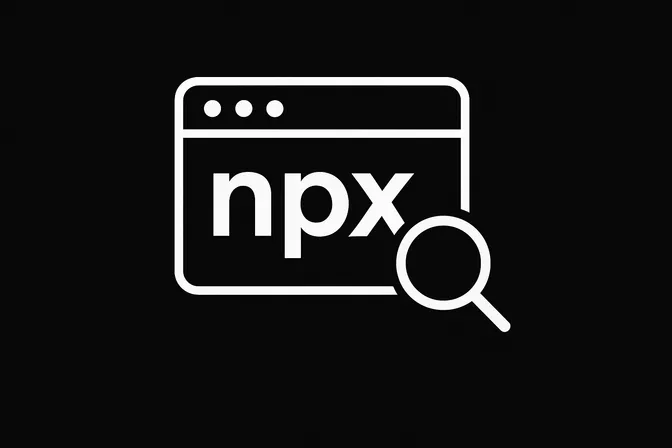 npx에 대해 알아보기 썸네일