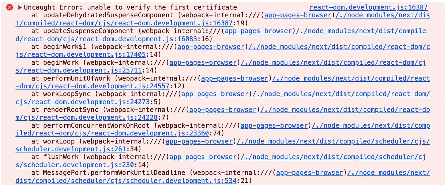 next-js-13-first-certificate-error